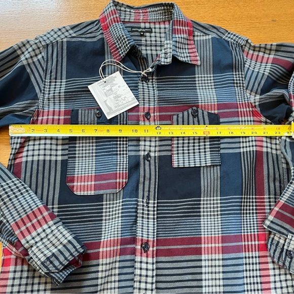Engineered Garments men’s plaid Flannel shirt, size M - Picture 2 of 6